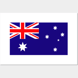 Flag - Australia wo txt Posters and Art